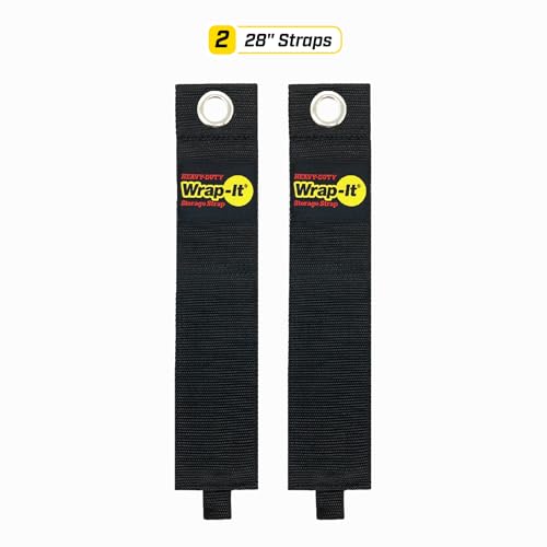 Heavy-Duty Wrap-It Storage Straps, 28-inch (2 Pack) - Image 5