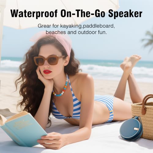 INSMY C12 IP67 Waterproof Shower Bluetooth Speakers Portable - Image 4