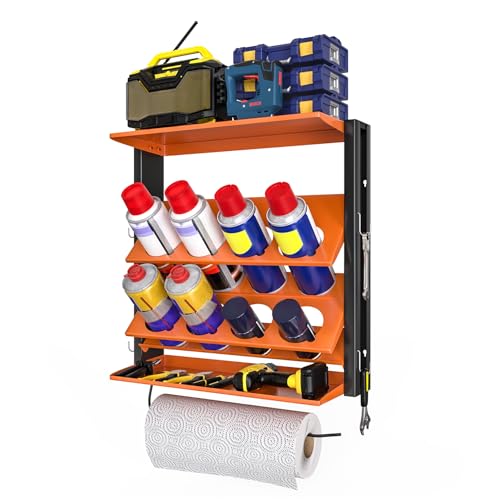 Spray Bottle Holder Wall-Mounted, Aerosol Spray Can Holder - Image 2