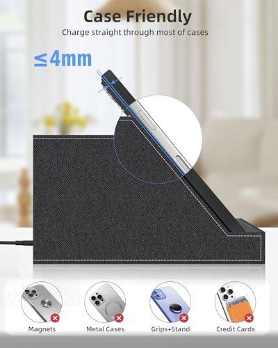 Wireless Charger with Desk Organizer, Fast Charging Station - Image 8