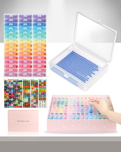 forever young 45PCS Diamond Painting Storage Containers Trays - Image 2