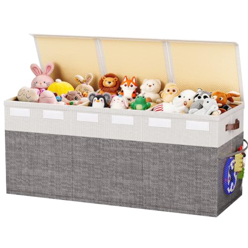 Dayacoco Extra Large Toy Box, Collapsible Toy Storage - Image 2