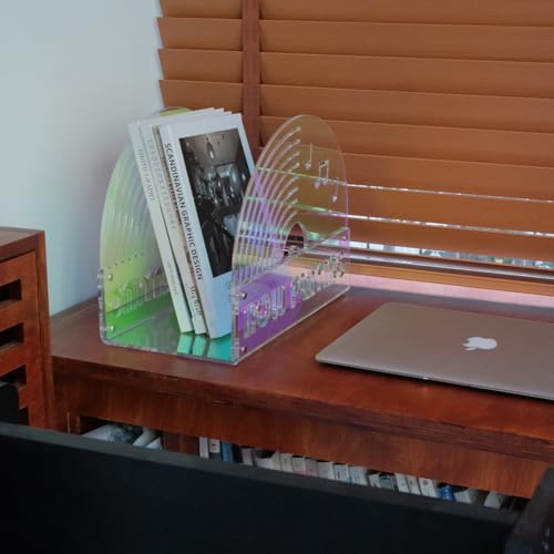 Acrylic Vinyl Record Storage Holder for 35 LPs, Now - Image 6