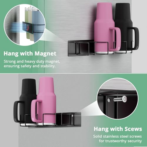 Arctiiro Magnetic Stanley Cup Holder for Refrigerato | Small Space Liv - Image 5