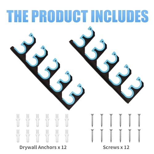 Fishing Rod Holders for Garage, Wall or Ceiling Mounted - Image 6