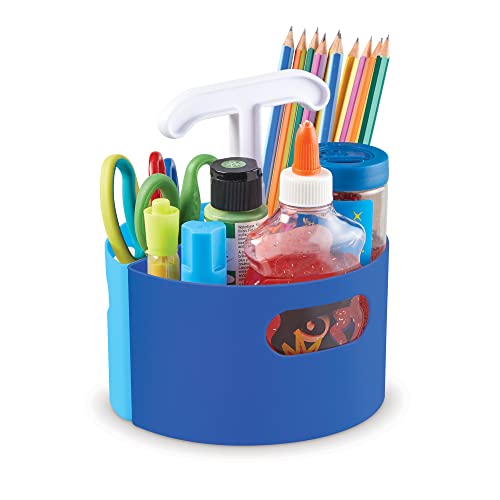 Learning Resources Create-a-Space Storage Mini Center, Blue - Image 2