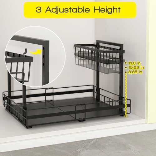 NADAMOO Expandable Under Sink Organizer, 2-Tier Pull | All Products - Image 5