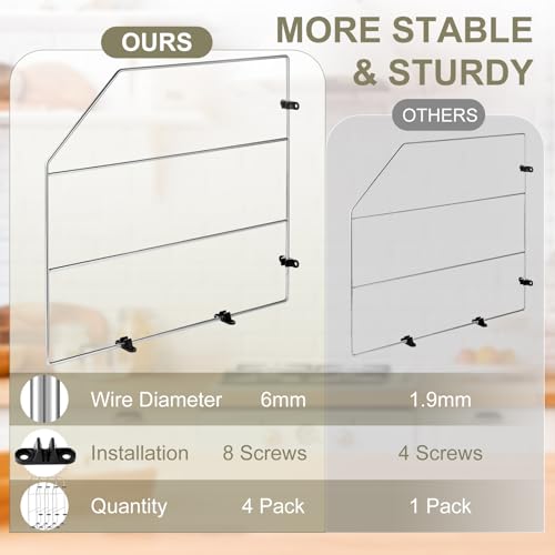 Blulu 4 Pcs Baking Sheet Organizer 18" x 20" Tray Di | All Products - Image 4