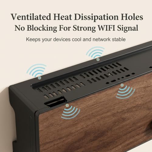 Wall Mounted Router Storage Box,WiFi Router Hidden Storage Box - Image 4