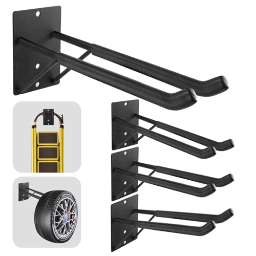 14" Large Heavy Duty Garage Hooks, Steel Garage Stor | All Products - Image 2