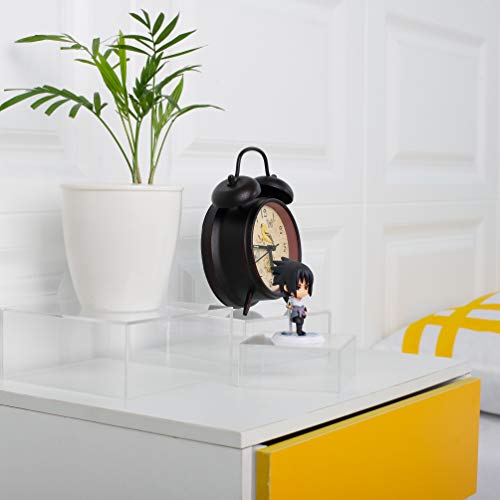 Red Co. Crystal Clear Small Acrylic Cubic Display Riser Stands - Image 7