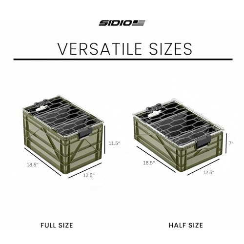 Starter Pack, HD Stackable Storage Bins with Lids & Dividers - Image 4