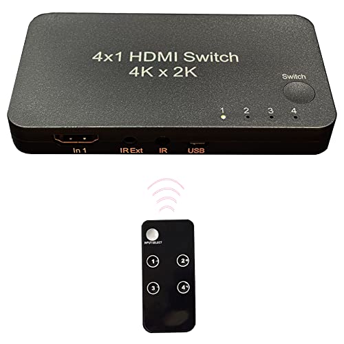 HDMI 4 in 1 Out switcher, 4K@60hz HDMI Switcher - Image 7