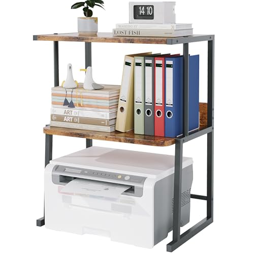 Homeiju 3-Tier Printer Stand for Desk, Desktop Print | All Products - Image 2