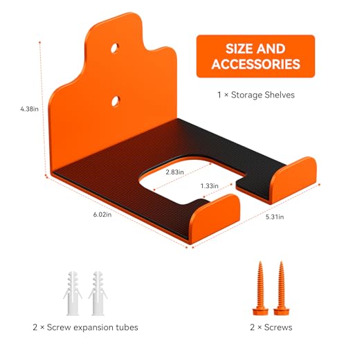 Garage Organizer Trimmer Rack,Garden Power Tool Hanger - Image 4