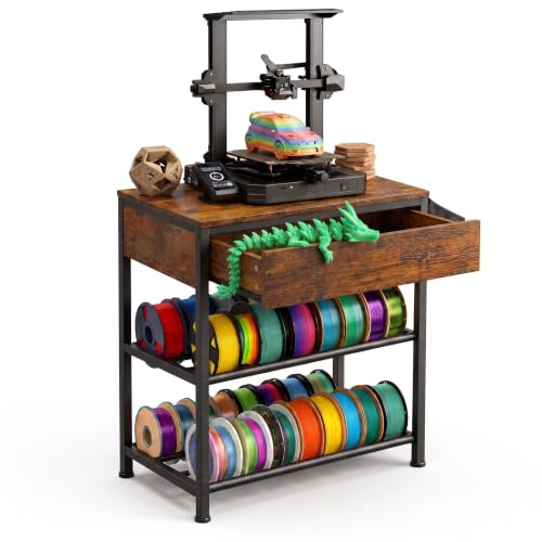 3D Printer Stand with Filament Storage, 23.6-Inch Printer - Image 2
