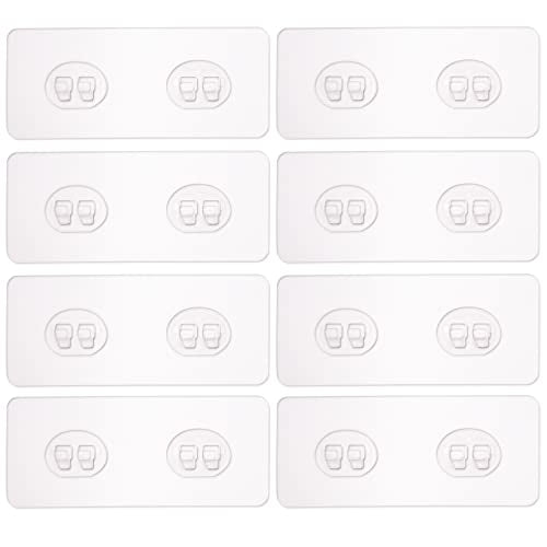 8 Pack Shower Caddy Adhesive for Replacement, Strong Transparent - Image 2