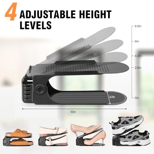 TOPNEW 20 Pack Shoe Slots Organizer Shoe Stacker Space Saver 50% - Image 5