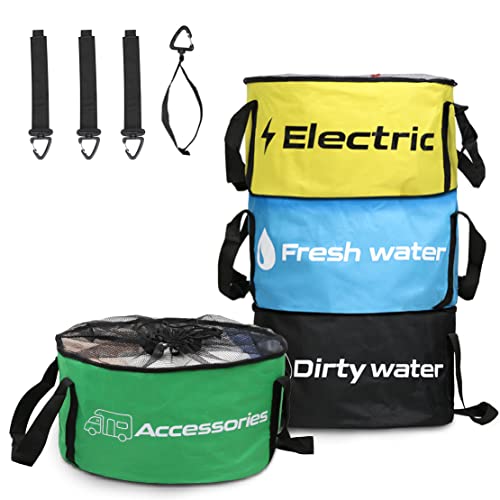 RV Hose Storage Bag Waterproof Camper Accessories | Home Organization - Image 2