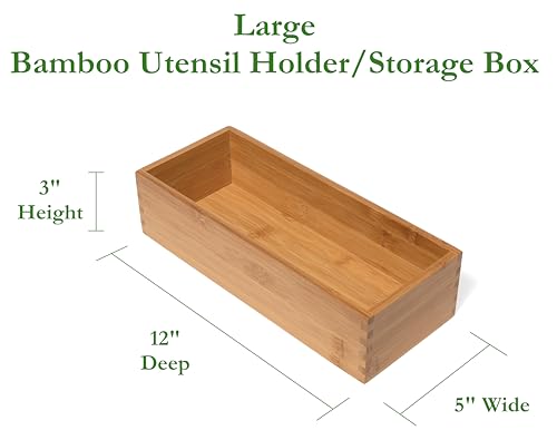 Lipper International Bamboo Utensil Holder Storage B | All Products - Image 3