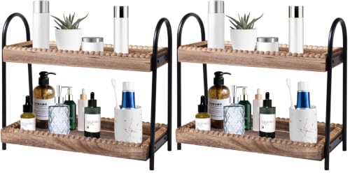 BDBDYEAY Bathroom Countertop Organizer, 2 Tier Vanity Organizer - Image 2