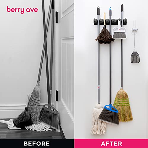 EXTRA GRIP Mop & Broom Holder Wall Mount - Wall Hanging - Image 7