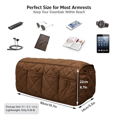 Armchair Caddy for Recliner - Sofa Armrest Organizer - Image 3