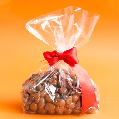 Morepack Gusseted Flat Bottom Cellophane Bags 5x3x12 In 50Pcs - Image 6