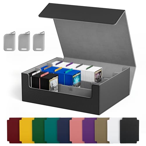 UAONO Trading Card Storage Box Holds 2400+ Cards, Bulk - Image 2