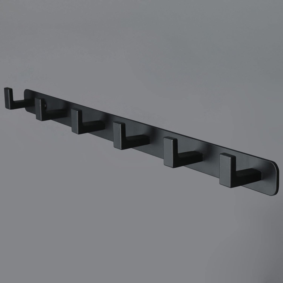 Coat Rack, Heavy Duty Stainless Steel 6 Tri Coat Hook Hanger - Image 1