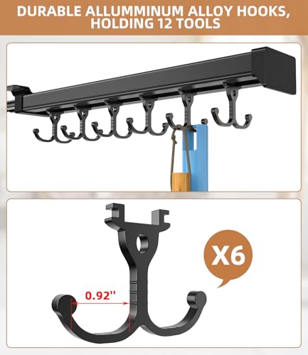 Pull Out Broom Holder With Adjustable Double Row Sliding - Image 5