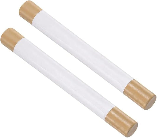Unifizz Wood Wax Filler Stick, Furniture Crayons Wooden Repair Filler Stick Touch Up Wax Paint Pens for Scratches Holes Floor Laminate Door Tables, Light French Beige,2 Count