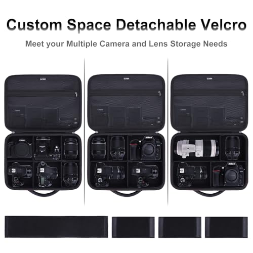 Large Camera Case Bag for Canon/Sony/Nikon Camera and Multiple - Image 4