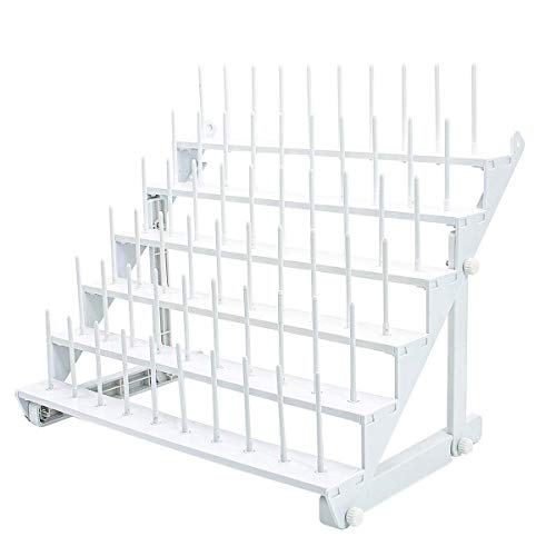 Thread Rack for 60 Spools or 30 Cones, Wall Mounted - Image 2