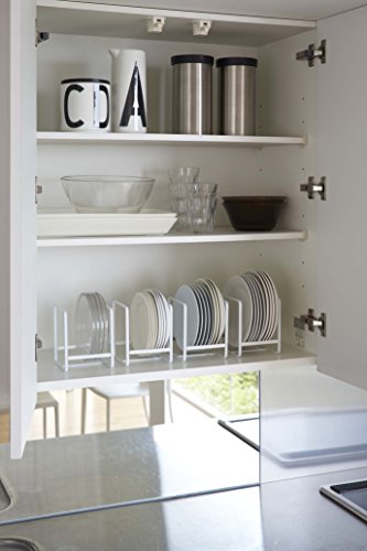 YAMAZAKI Home Dish Organizer - Storage Rack for Kitchen Cabinets - Image 5