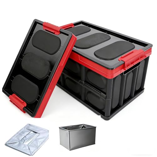 Collapsible Storage Crate, 55L(14.5Gal) Car Trunk | Home Organization - Image 2