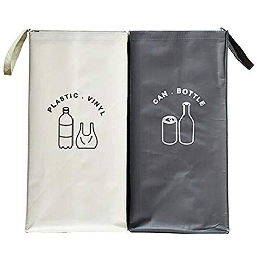 Separate Recycling Waste Bin Bags for Kitchen Home Recycle - Image 1