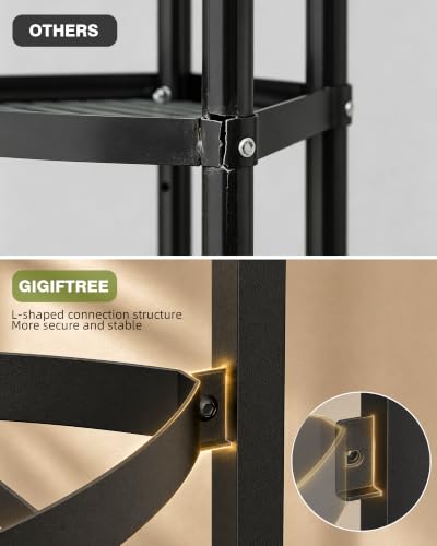 6-Tier Cast Iron Freestanding Pot Rack, 264 Lbs Capa | All Products - Image 5
