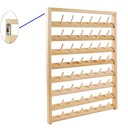 NW 48 Spools Wooden Thread Holder Sewing and Embroidery - Image 5