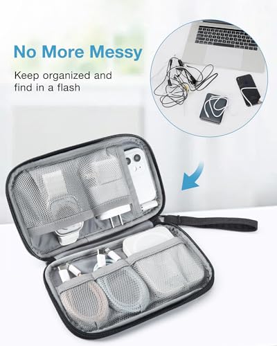 BAGSMART Electronics Travel Organizer for Cords Chargers Phones - Image 6
