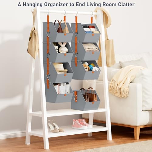 DIMJ 4-Tier Hanging Closet Organizer, Modular Bins for RVs - Image 6