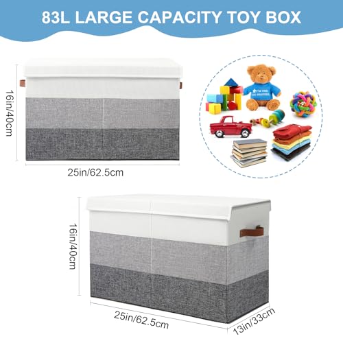 Mayniu Toy Box Storage Chest with Divider | Home Organization - Image 4