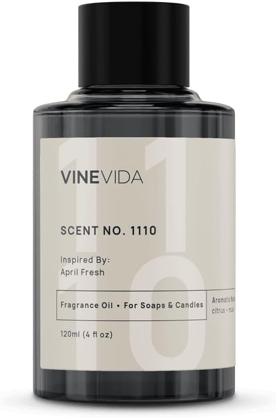 VINEVIDA [4oz] (Our Version of) April Fresh Fragrance Oil for Soap Making - Soap Fragrance Oil - Scents for Soap Making - Oils for Soap Making - Essential Oils for Soap Making - Soap Scent