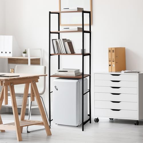 Colingmill 4 Tier Black Mini Fridge Stand with Stora | All Products - Image 3