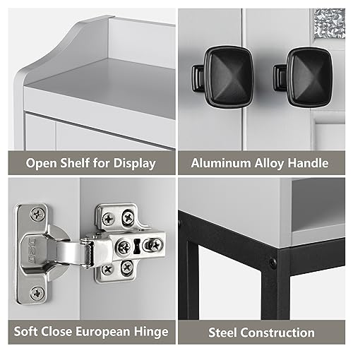 Over The Toilet Storage Cabinet, Bathroom Organizer Over - Image 4