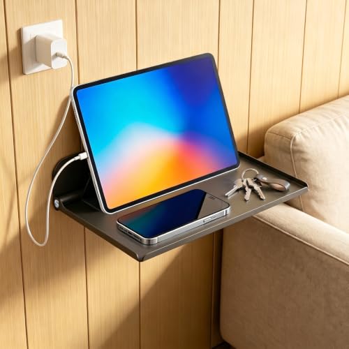 Foldable Wall Shelf, Space Saving Tray for Small Space - Image 2
