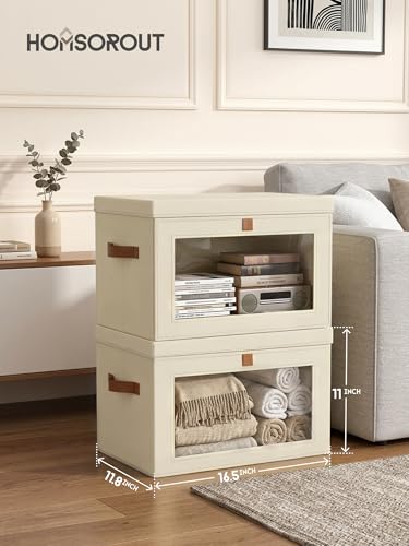 Homsorout Large Closet Storage Organizer - Clothes Storage Bins - Image 6