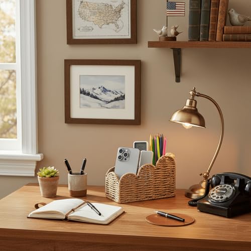 CubesLand Bedside Table Desk Organizer Caddy, Remote Pen&Pencil - Image 4