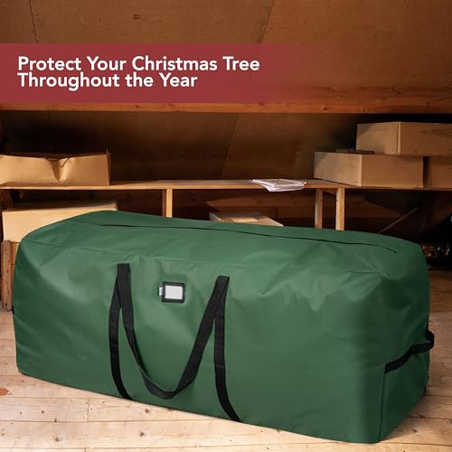 Christmas Tree Storage Bag Waterproof 9ft Green - Image 3