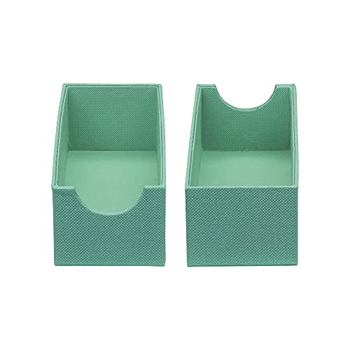 Household Essentials Teal Narrow Deep Drawer Organizer Boxes - Image 4